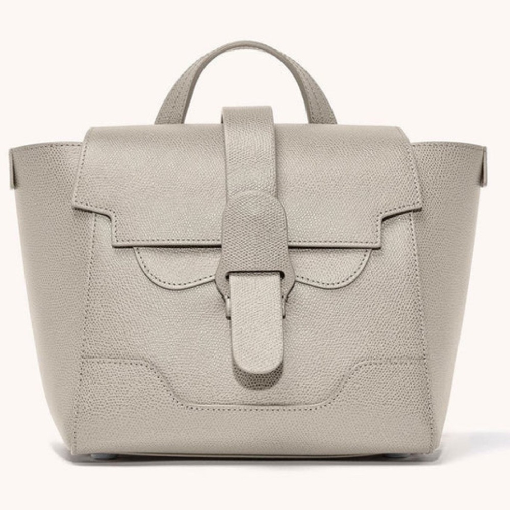 Elegant Gray Women's Handbag MINI MAESTRA